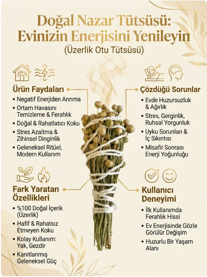 Nazar Arındırıcı Tütsü