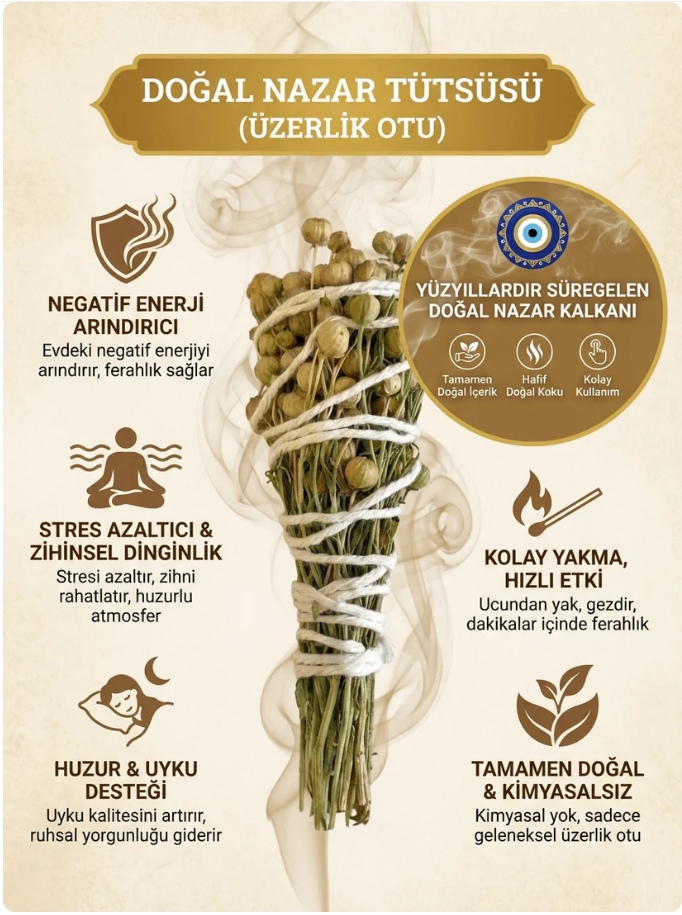 Nazar Arındırıcı Tütsü
